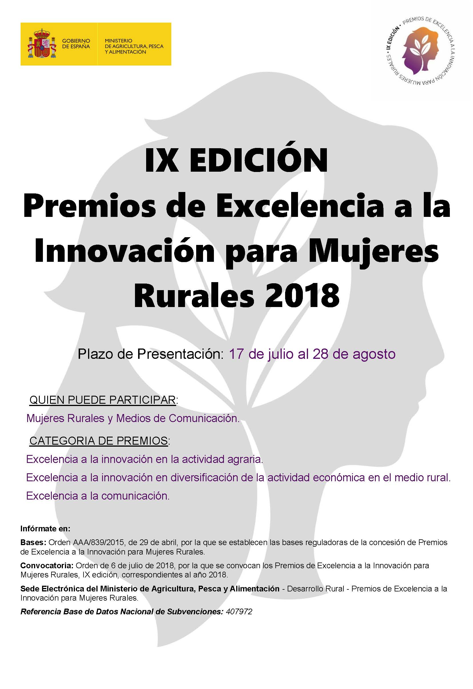 Convocada la IX edición de los Premios de Excelencia a la Innovación ...